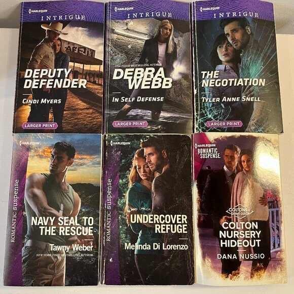 Lot of 20 Paperback "Harlequin Intrigue" Romance Novels - Good condition! - Picture 6 of 7